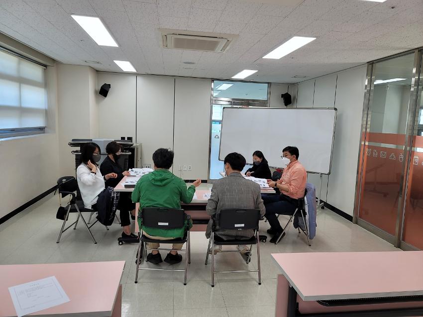 우리동네 평화통일 기행 안내서 2차 회의 사진