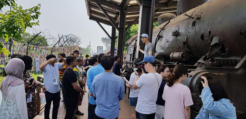 희망래일 2018 평화통일 체험학습 사진