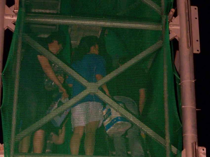 이포댐 상황실 활동가 사진