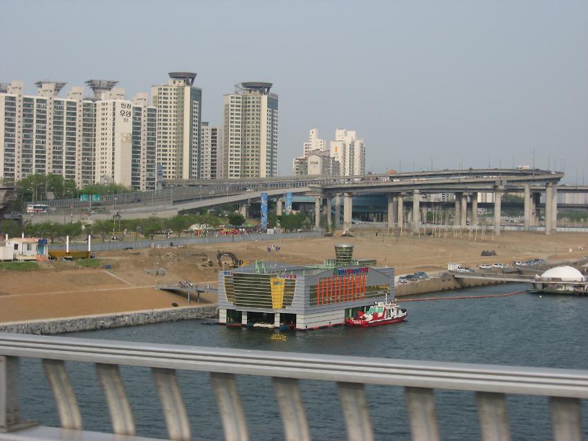 한강 르네상스 공사 뚝섬특구 사진